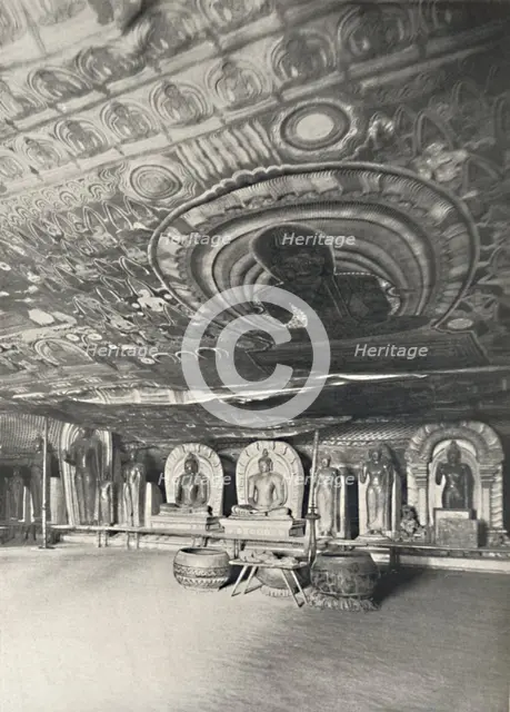 'Aus den Felsentempeln von Dambulla', 1926. Artist: Unknown.