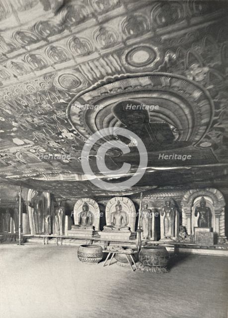 'Aus den Felsentempeln von Dambulla', 1926. Artist: Unknown.