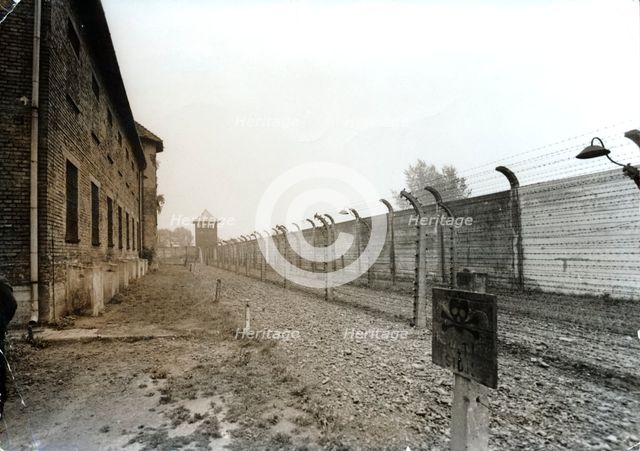 Auschwitz concentration camp, Poland, 1967. Creator: Unknown.