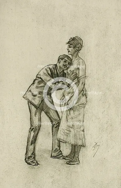 Auscultation, 1893. Creator: Félicien Rops.