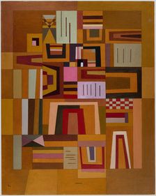 Ausgleichrosa (Pink Compensation), 1933. Creator: Kandinsky, Wassily Vasilyevich (1866-1944)