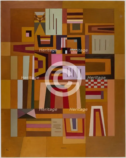 Ausgleichrosa (Pink Compensation), 1933. Creator: Kandinsky, Wassily Vasilyevich (1866-1944).