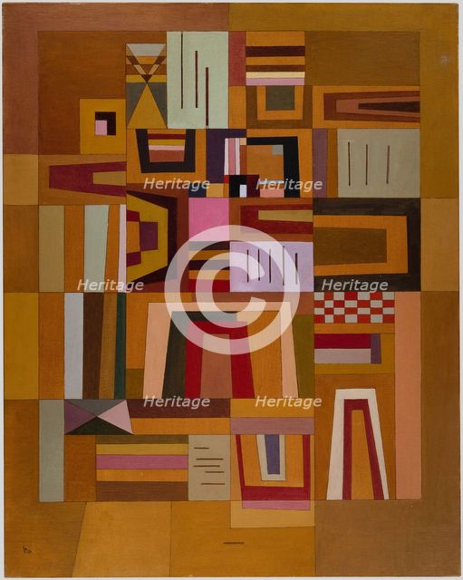 Ausgleichrosa (Pink Compensation), 1933. Creator: Kandinsky, Wassily Vasilyevich (1866-1944).