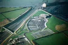 Aust Services, Aust, South Gloucestershire, 1971. Artist: Jim Hancock