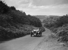 Austin 12/4 taking part in a First Aid Nursing Yeomanry trial or rally, 1931. Artist: Bill Brunell
