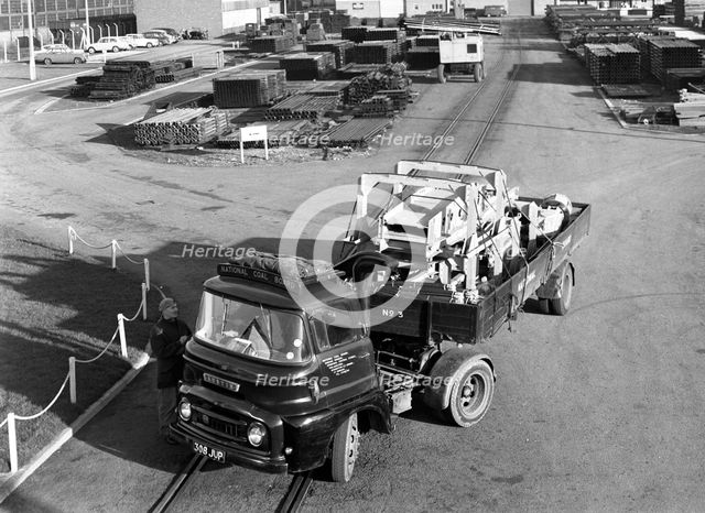 Austin 504 tractor unit belonging to the National Coal Board (NCB), 1963. Artist: Michael Walters