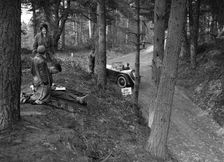 Austin 7 competing in the JCC Half-Day Trial, 1930. Artist: Bill Brunell