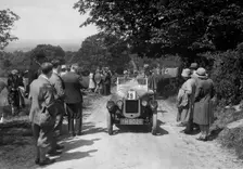 Austin 7 Cup Model of Miss J Sander of the London Centre Team at the JCC Inter-Centre Rally, 1932. Artist: Bill Brunell