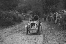 Austin 7 Boyd Carpenter 2-seater sports of E Stockvis taking part in the Inter-Varsity Trial, 1930. Artist: Bill Brunell