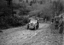 Austin 7 Boyd Carpenter 2-seater sports of GBL Willis taking part in the Inter-Varsity Trial, 1930. Artist: Bill Brunell