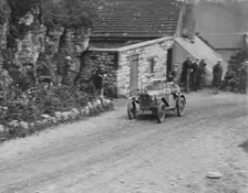 Austin 7 of GHR Chaplin competing in the MCC Sporting Trial, Litton Slack, Derbyshire, 1930. Artist: Bill Brunell