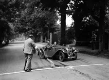 Austin 7 of JG Orford, winner of a premier award at the MCC Torquay Rally, July 1937. Artist: Bill Brunell