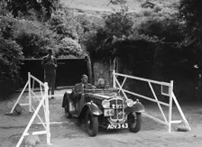 Austin 7 of JG Orford, winner of a premier award at the MCC Torquay Rally, July 1937. Artist: Bill Brunell