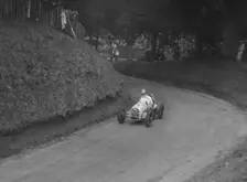 Austin 7 of LP Driscoll competing in the MAC Shelsley Walsh Speed Hill Climb, Worcestershire, 1935. Artist: Bill Brunell