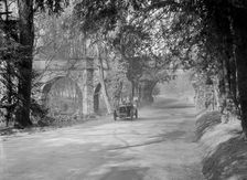 Austin 7 of RF Turner at Starkey's Bridge, Donington Park, Leicestershire, 1933. Artist: Bill Brunell