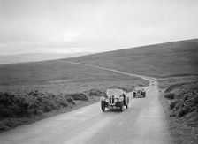 Austin 7s of CD Buckley and Bert Hadley competing at the MCC Torquay Rally, July 1937. Artist: Bill Brunell