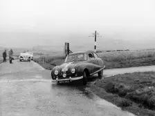 Austin A90 competing in the MCC Medex Rally, 1954
