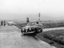 Austin A90 competing in the MCC Medex Rally, 1954