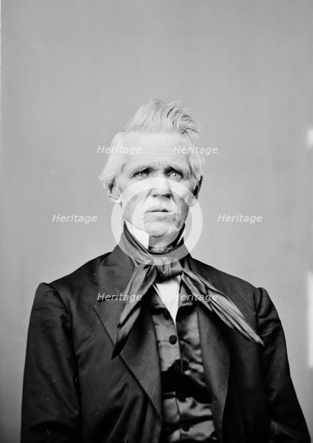 Austin A. King of Missouri, between 1855 and 1865. Creator: Unknown.