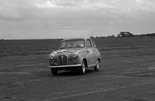 Austin A35 at 750 MC 6 hour relay race Silverstone 1957