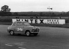 Austin A35 at 750 MC 6 hour relay race Silverstone 1957