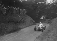 Austin competing in the Shelsley Walsh Amateur Hillclimb, Worcestershire, 1929. Artist: Bill Brunell