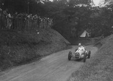 Austin competing in the Shelsley Walsh Amateur Hillclimb, Worcestershire, 1929. Artist: Bill Brunell