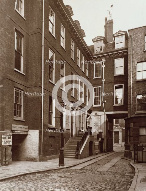 Austin Friars, c1884. Creator: Henry Dixon & Son.