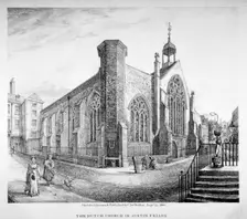 Austin Friars, City of London, 1823. Artist: Charles Burton