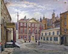 Austin Friars Street, City of London, 1881. Artist: John Crowther