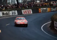 Austin - Healey Sprite, Baker - Hedges 1967, Le Mans 24 hour race. Creator: Unknown