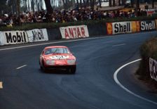 Austin - Healey Sprite, Baker - Hedges 1967, Le Mans 24 hour race. Creator: Unknown