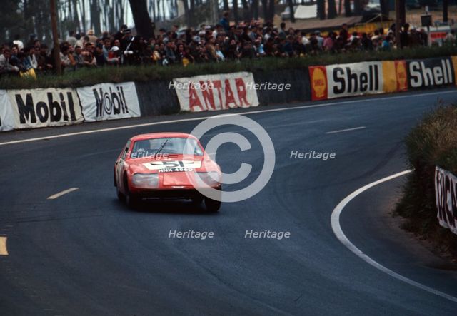 Austin - Healey Sprite, Baker - Hedges 1967, Le Mans 24 hour race. Creator: Unknown.