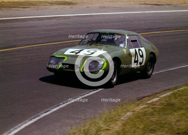 Austin - Healey Sprite, Hawkins - Rhodes 1965, Le Mans 24 hour race. Creator: Unknown.