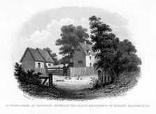 Austin's Farm at Sapiston, Suffolk, the early residence of Robert Bloomfield, 1840. Artist: G Harrison