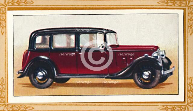 'Austin Sixteen York Saloon', c1936. Artist: Unknown.