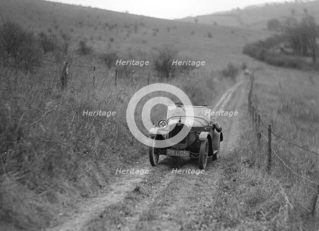 Austin Special of H Murrel competing in the Inter-Varsity Trial, November 1931. Artist: Bill Brunell.