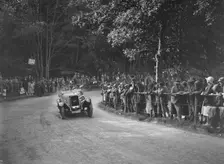 Austin Twenty open tourer of A Waite at the MAC Shelsley Walsh Hillclimb, Worcestershire, 1923. Artist: Bill Brunell