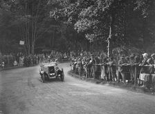 Austin Twenty open tourer of A Waite at the MAC Shelsley Walsh Hillclimb, Worcestershire, 1923. Artist: Bill Brunell