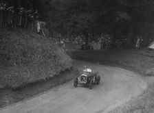 Austin Ulster TT type competing in the MAC Shelsley Walsh Speed Hill Climb, Worcestershire, 1935. Artist: Bill Brunell