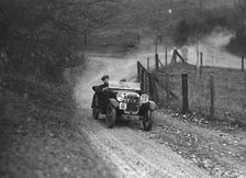 Austin Ulster of AC Fairclough competing in the Inter-Varsity Trial, November 1931. Artist: Bill Brunell
