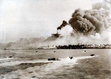 Australian 7th Division Infantry landing at Balikpapan, Borneo, November 1945