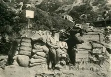 Australian troops in Turkey, First World War, 1915, (c1920). Creator: Unknown