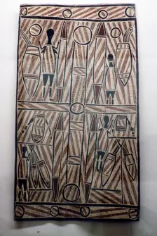 Australian Aboriginal Bark Painting