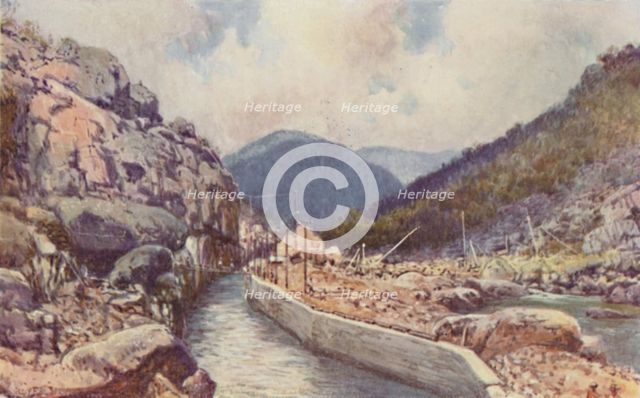 'Australian Irrigation Works', 1923. Creator: Unknown.