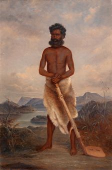 Australian Man, ca. 1893. Creator: Antonio Zeno Shindler