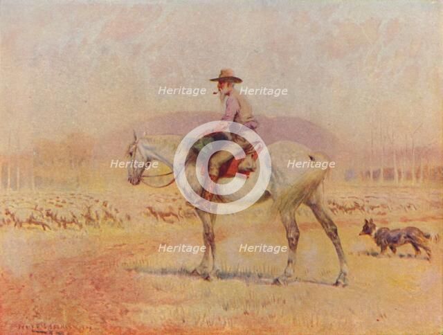 'Australian Sheep-Farmer', 1924. Artist: Unknown.