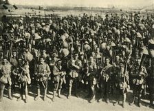 Australian soldiers on the Western Front, First World War, 1917, (c1920). Creator: Unknown