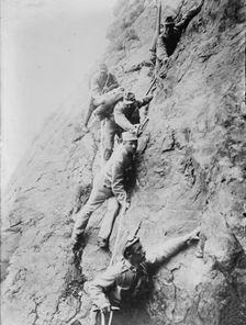 Austria's Mountain troops, between c1915 and c1920. Creator: Bain News Service