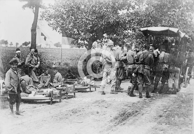 Austrian ambulance, between c1914 and c1915. Creator: Bain News Service.